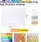 100 Sheets Oil Pastel Paper 180 GSM Pastel Drawing Paper Neutral Toned Paint Paper for Dry Media Oil Pastel Pencil Charcoal Adults Students (Neutral Colors, 9 x 12 Inch)